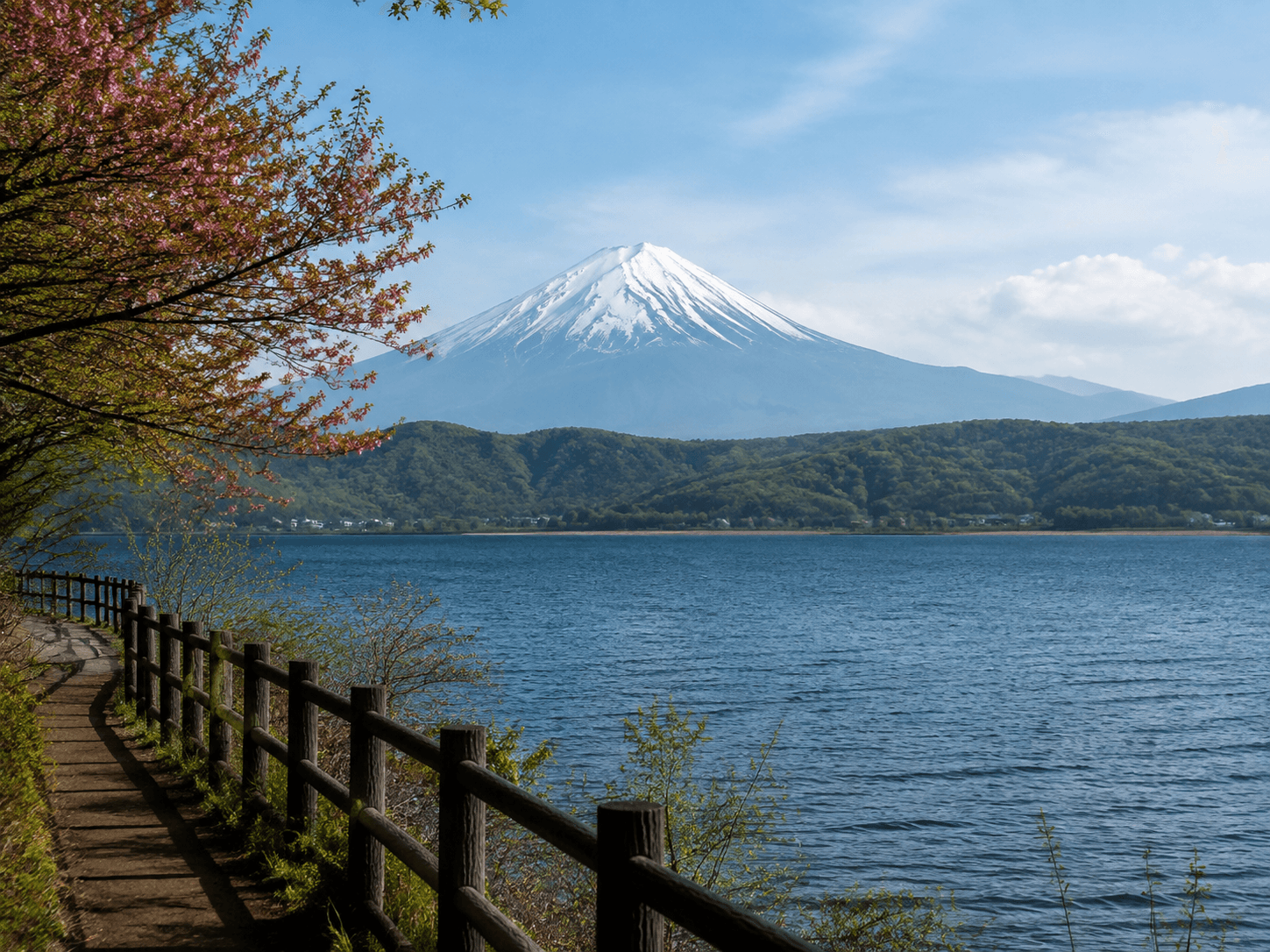 山梨県 — AI生成参考画像(実写ではありません)